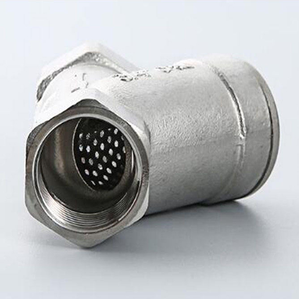 3/8 Inch Threaded 316 Stainless Steel Check Valve, Y-Type Structure, 800 PSI Pressure Resistance