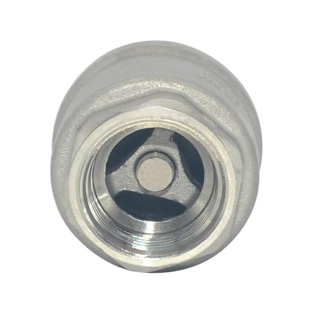 3/8 in. 316 Stainless Steel Thread 200 PSI 2PC Water Media Vertical Check Valve