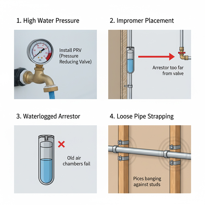 water hammer arrestor.7.