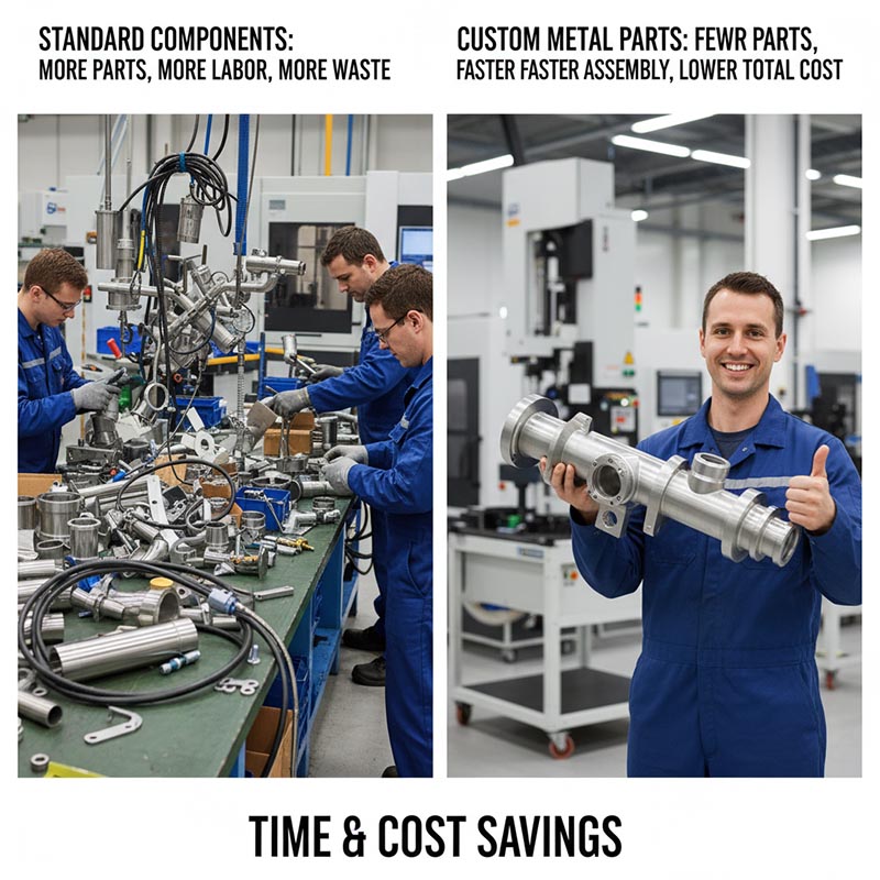 Why Tailored Parts Can Save Time and Cost