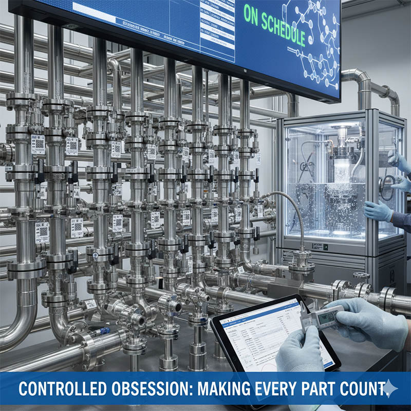 How We Make Every Valve and Fitting Count