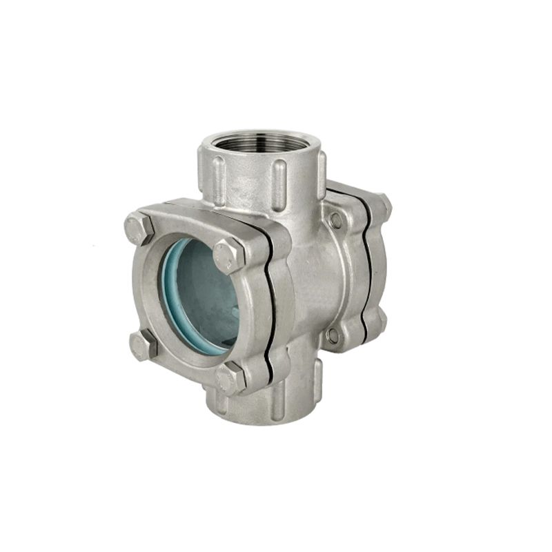 1inch Double Window Sight Glass | 16 Bar High Pressure Stainless Steel Corrosion Resistant Pipeline Sight Glass