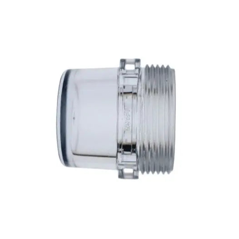 Shatterproof Polycarbonate Oil Sight Glass for 3D Visual Fluid Monitoring