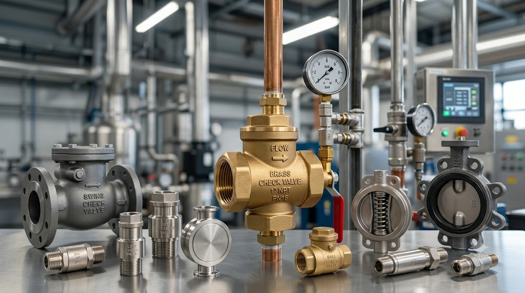 Brass Check Valves Manufacture