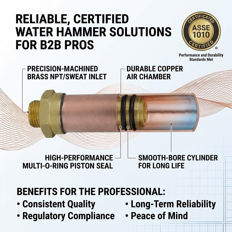 Water Hammer Arrestors