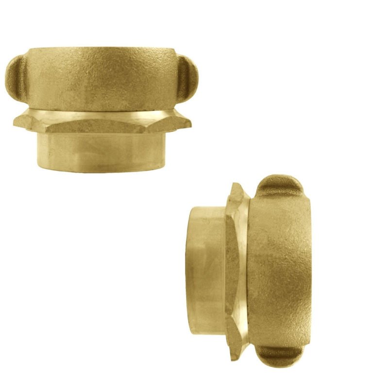 FFA010 Brass Fire Equipment Swivel Adapter With Rocker Lug